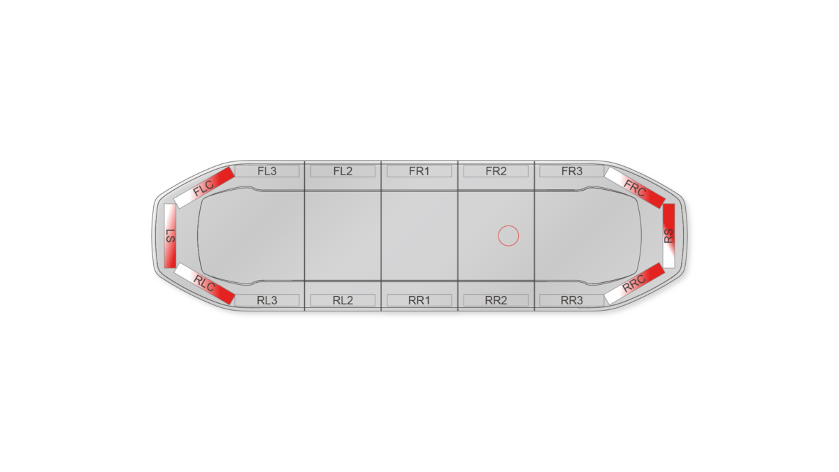 Raiden HE Dual Colour Lightbar 1066mm (42") - RWC