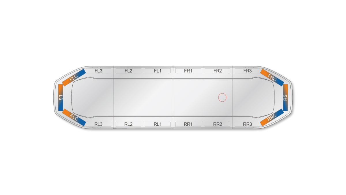 Raiden HE Dual Colour Lightbar 1219mm (48") - BAC