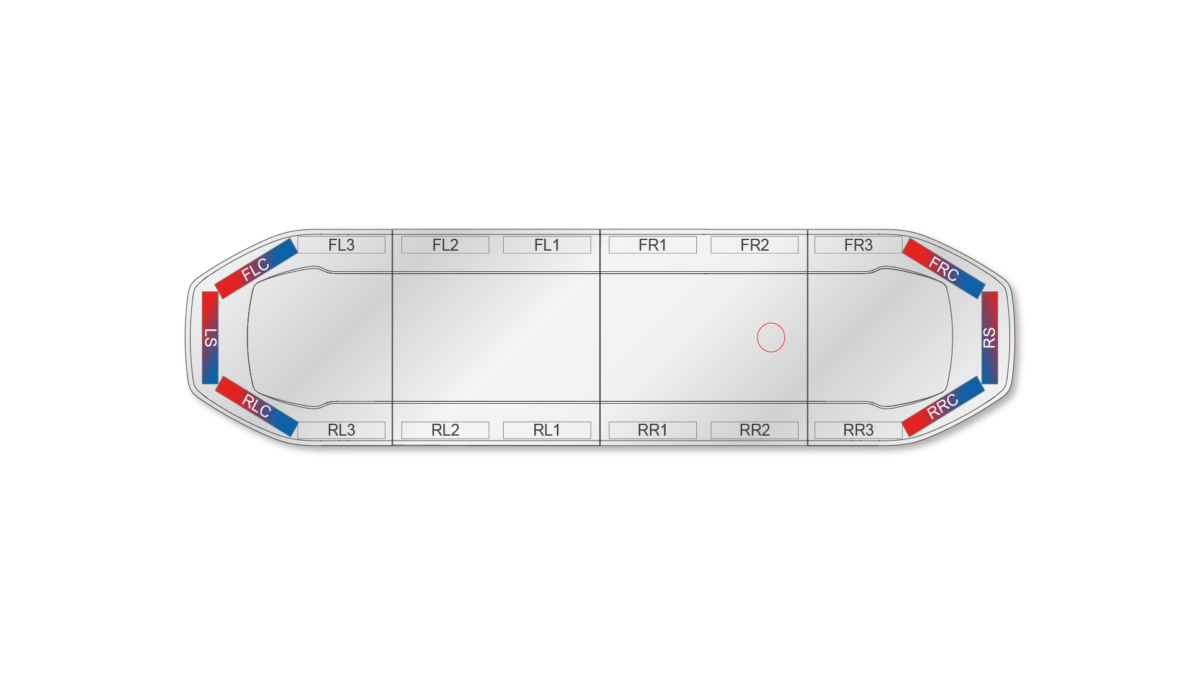 Raiden FIT+ Lightbar Dual Colour 1219mm (48") - RBC
