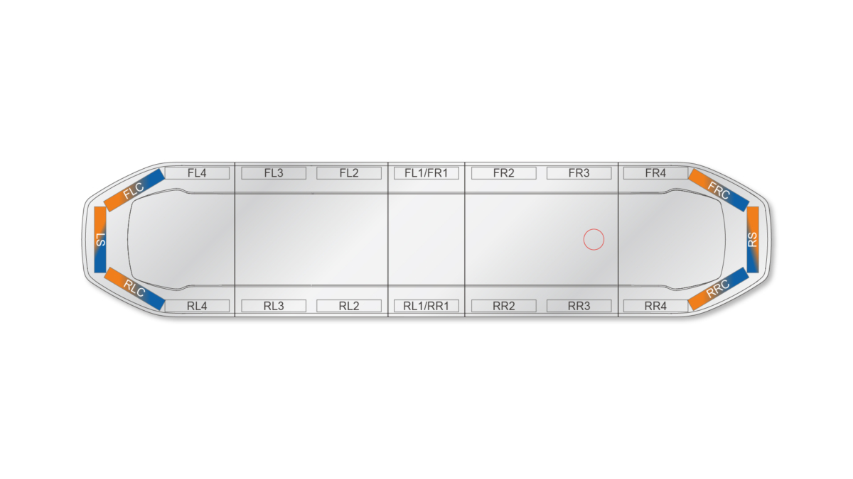 Raiden FIT+ Lightbar Dual Colour 1371mm (54") - BAC