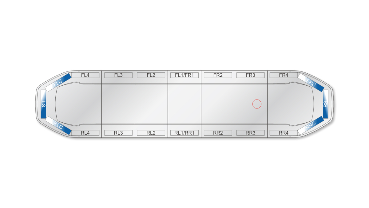 Raiden HE Dual Colour Lightbar 1371mm (54") - BWC