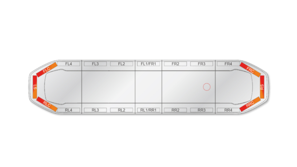 Raiden FIT+ Lightbar Dual Colour 1371mm (54") - RAC