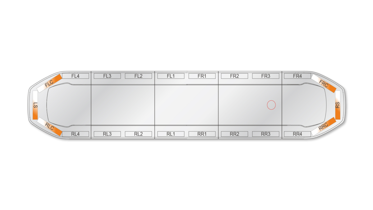 Raiden HE Dual Colour Lightbar 1523mm (60") - AWC