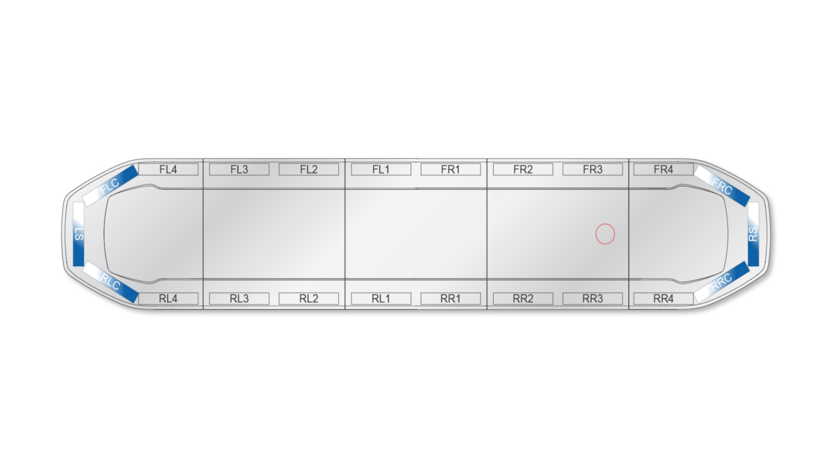 Raiden HE Dual Colour Lightbar 1523mm (60") - BWC
