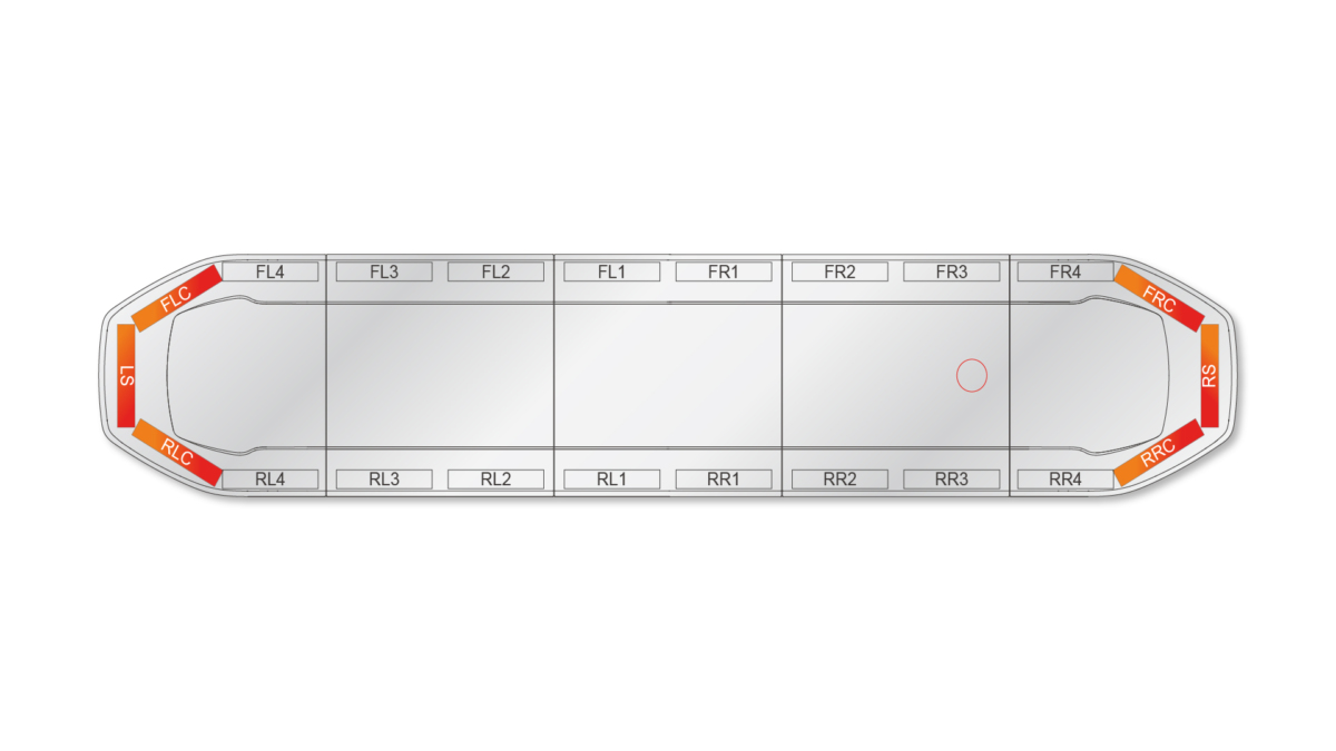 Raiden HE Dual Colour Lightbar 1523mm (60") - RAC