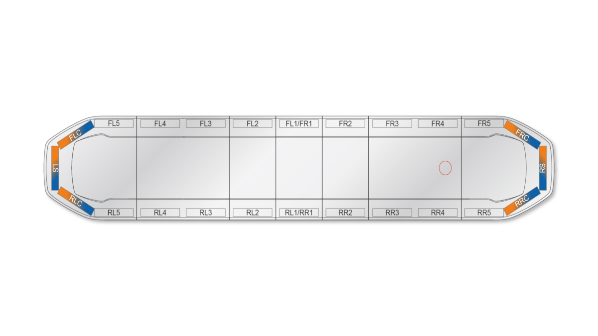 Raiden HE Dual Colour Lightbar 1676mm (66") - BAC