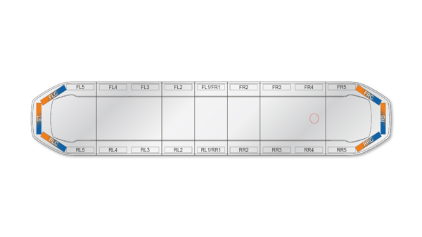 Raiden HE Dual Colour Lightbar 1676mm (66") - BAC