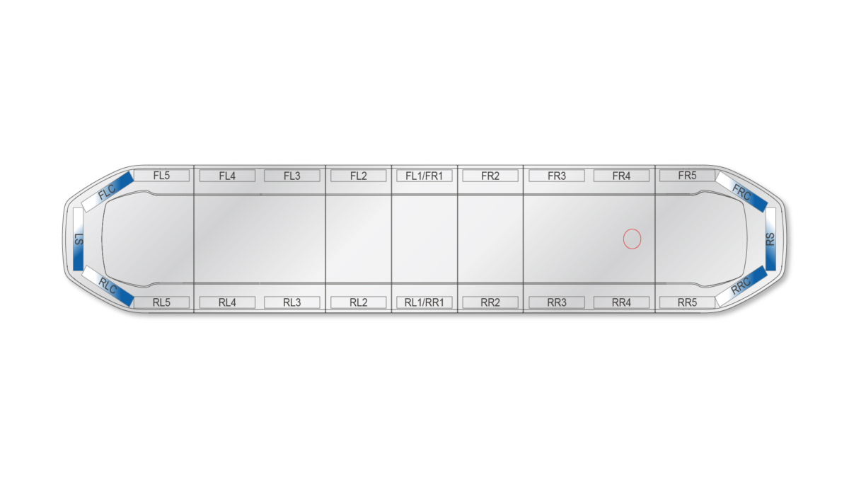 Raiden HE Dual Colour Lightbar 1676mm (66") - BWC