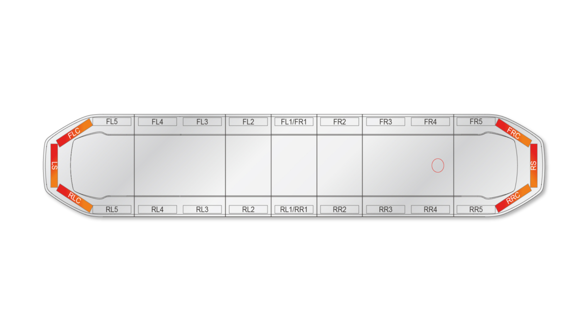 Raiden HE Dual Colour Lightbar 1676mm (66") - RAC