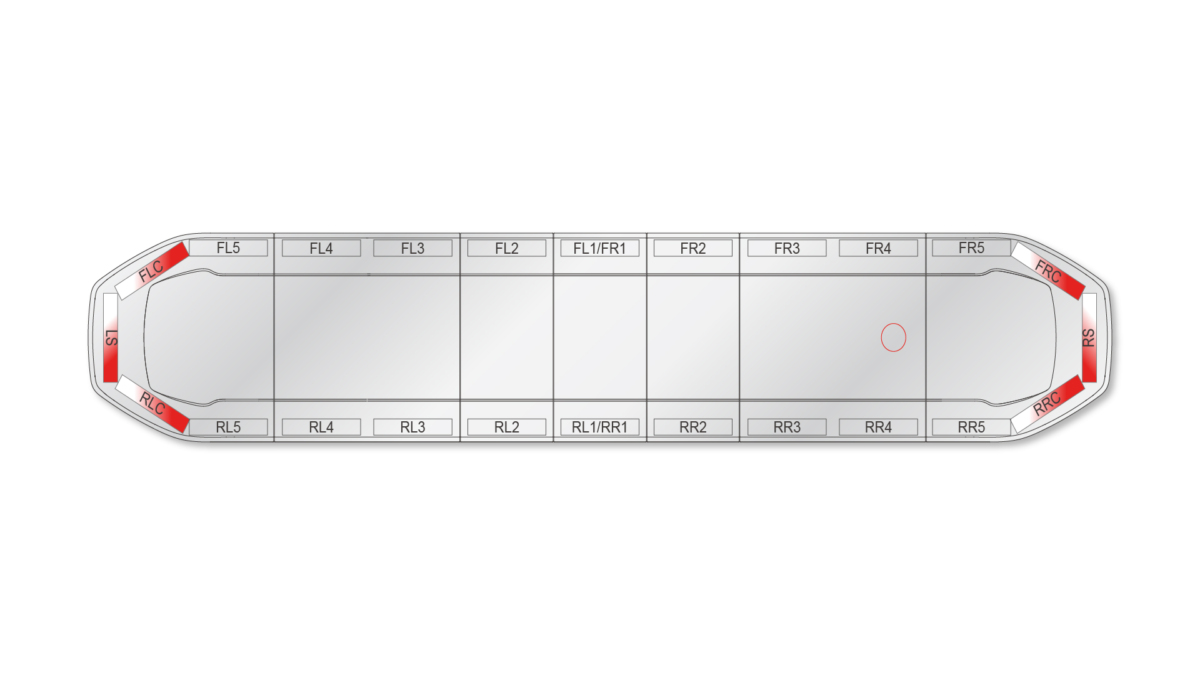 Raiden HE Dual Colour Lightbar 1676mm (66") - RWC