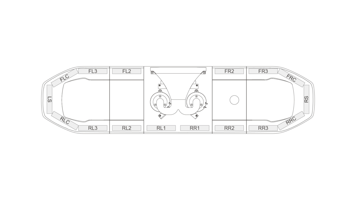 Raiden FIT Speaker Lightbar 1219mm (48") - RC