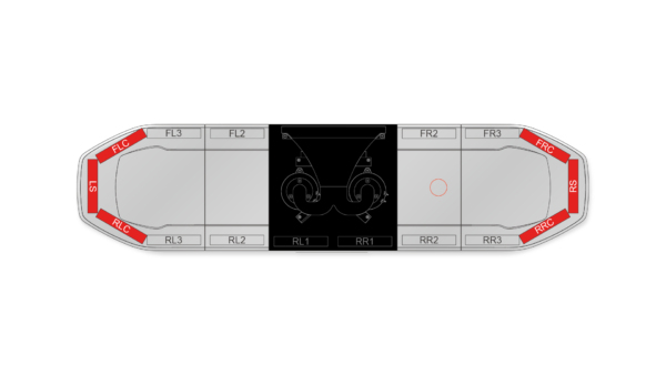 Raiden FIT Speaker Lightbar 1219mm (48") - RC
