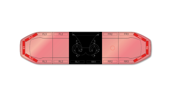 Raiden FIT Speaker Lightbar 1219mm (48") - RR