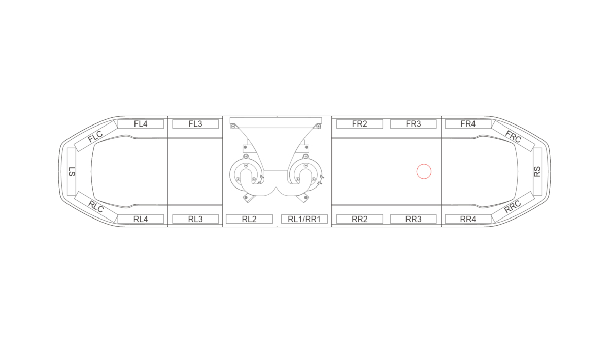 Raiden FIT+ Speaker Lightbar 1371mm (54") - BB