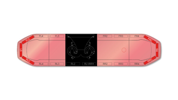Raiden FIT Speaker Lightbar 1371mm (54") - RR
