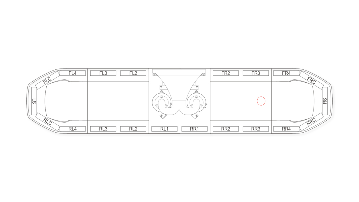Raiden FIT Speaker Lightbar 1523mm (60") - RC