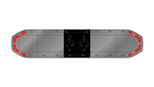 Raiden FIT Speaker Lightbar 1523mm (60") - RK