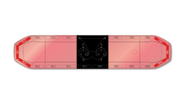 Raiden FIT Speaker Lightbar 1523mm (60") - RR