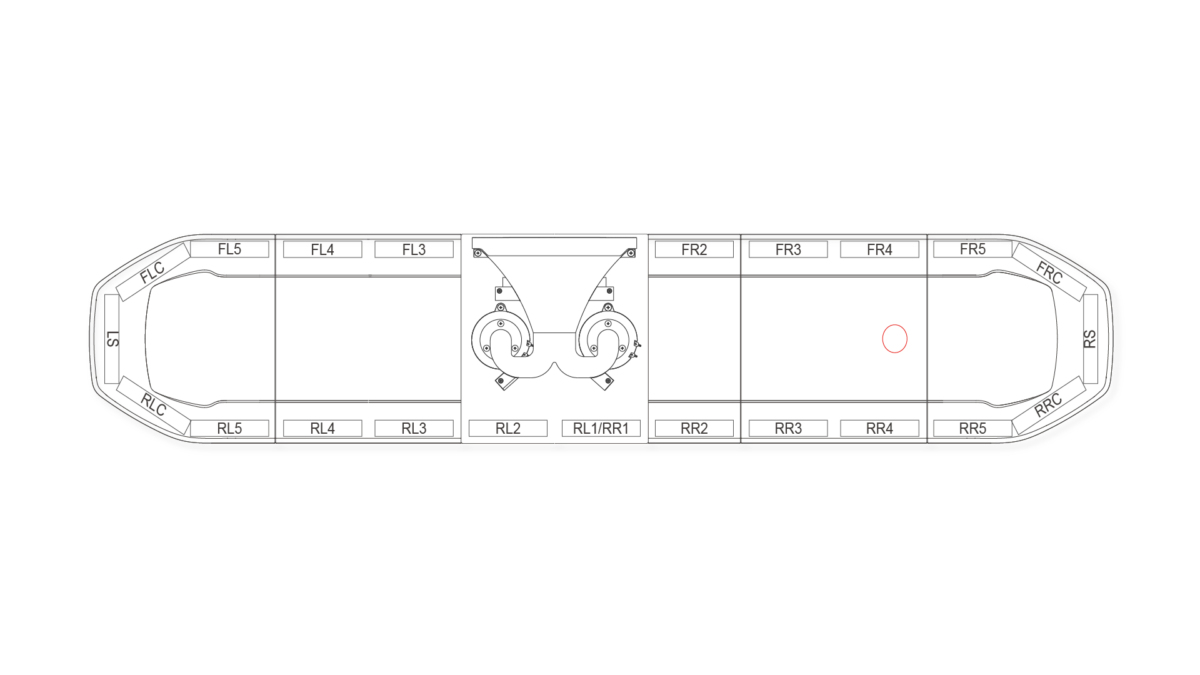 Raiden FIT Speaker Lightbar 1676mm (66") - AA