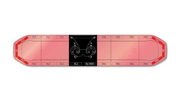 Raiden FIT Speaker Lightbar 1676mm (66") - RR
