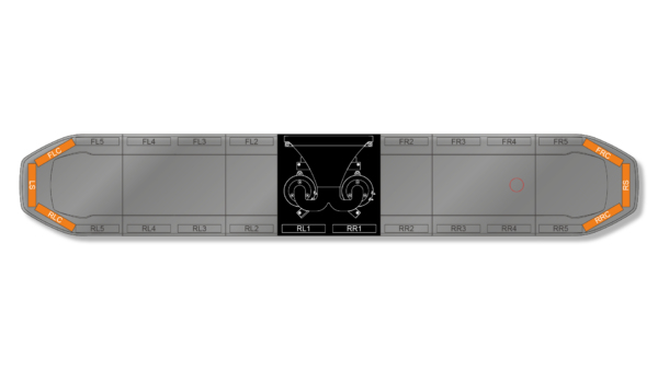 Raiden FIT Speaker Lightbar 1829mm (72") - AK