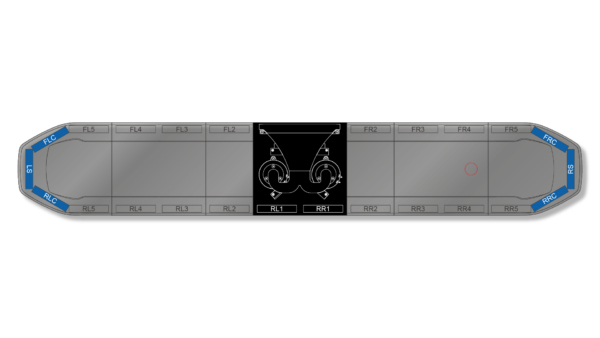 Raiden FIT Speaker Lightbar 1829mm (72") - BK