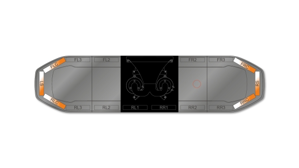 Raiden FIT+ Speaker Lightbar Dual Colour 1219mm (48") - AWK