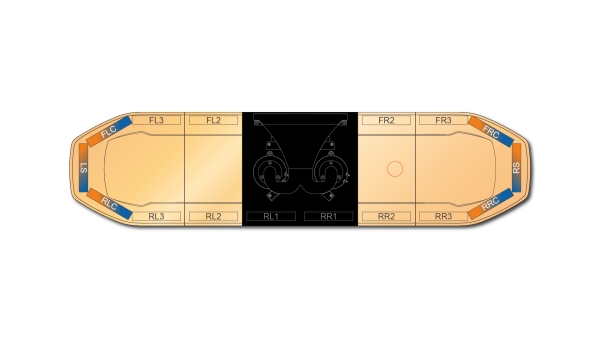 Raiden FIT+ Speaker Lightbar Dual Colour 1219mm (48") - BAA