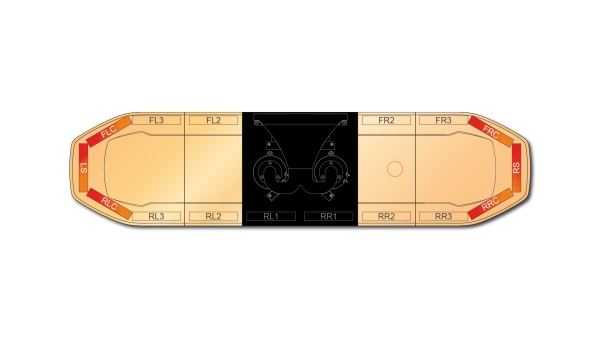 Raiden FIT+ Speaker Lightbar Dual Colour 1219mm (48") - RAA