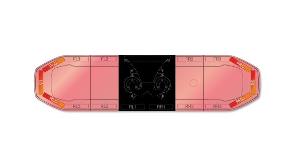 Raiden FIT+ Speaker Lightbar Dual Colour 1219mm (48") - RAR