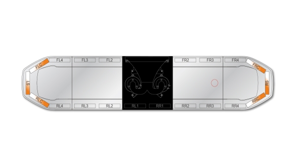 Raiden FIT+ Speaker Lightbar Dual Colour 1523mm (60") - AWC