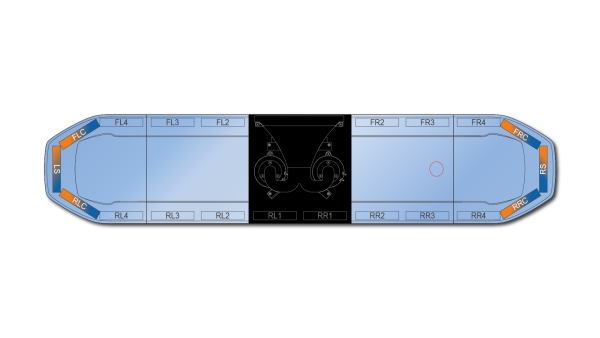 Raiden FIT+ Speaker Lightbar Dual Colour 1523mm (60") - BAB