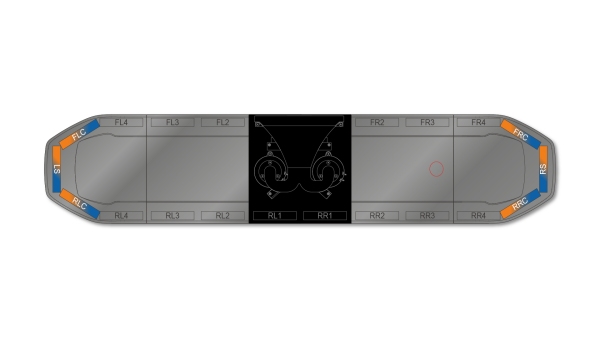 Raiden FIT+ Speaker Lightbar Dual Colour 1523mm (60") - BAK
