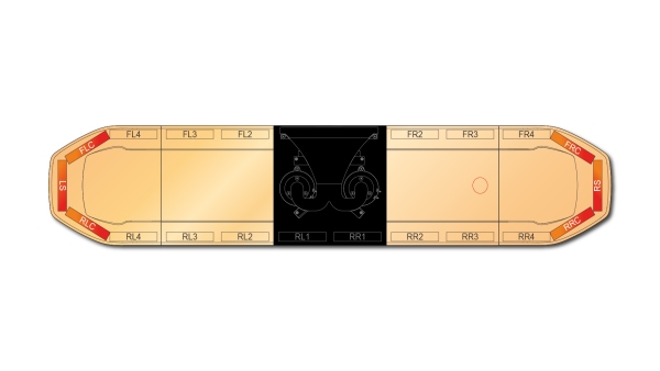 Raiden FIT+ Speaker Lightbar Dual Colour 1523mm (60") - RAA