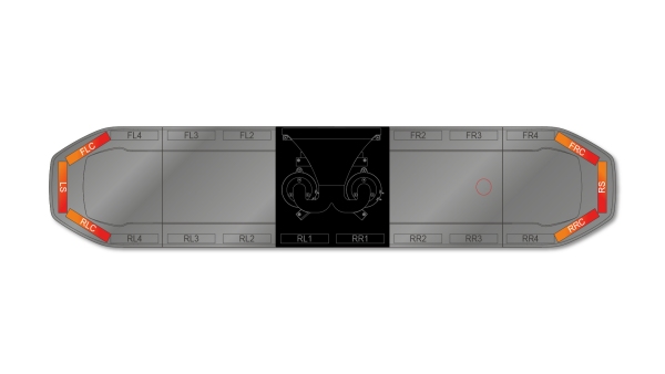Raiden FIT+ Speaker Lightbar Dual Colour 1523mm (60") - RAK