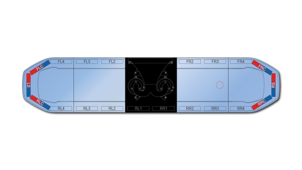 Raiden FIT+ Speaker Lightbar Dual Colour 1523mm (60") - RBB