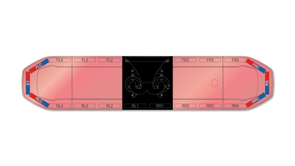 Raiden FIT+ Speaker Lightbar Dual Colour 1523mm (60") - RBR