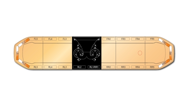 Raiden FIT+ Speaker Lightbar Dual Colour 1676mm (66") - AWA