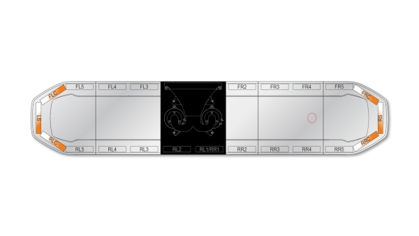 Raiden FIT+ Speaker Lightbar Dual Colour 1676mm (66") - AWC