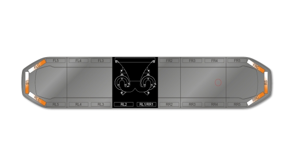Raiden FIT+ Speaker Lightbar Dual Colour 1676mm (66") - AWK