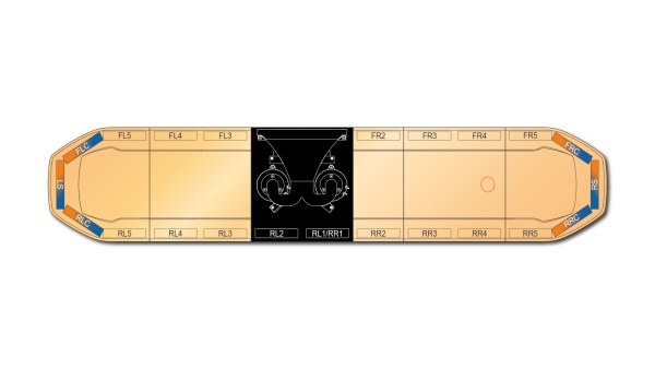 Raiden FIT+ Speaker Lightbar Dual Colour 1676mm (66") - BAA