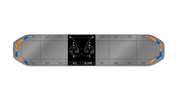 Raiden FIT+ Speaker Lightbar Dual Colour 1676mm (66") - BAK
