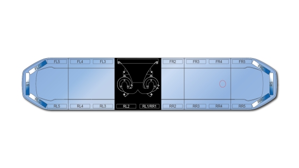 Raiden FIT+ Speaker Lightbar Dual Colour 1676mm (66") - BWB