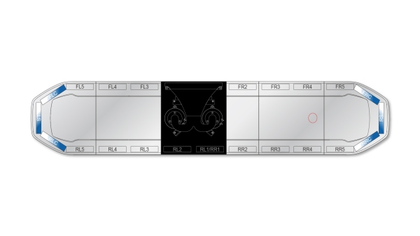 Raiden FIT+ Speaker Lightbar Dual Colour 1676mm (66") - BWC