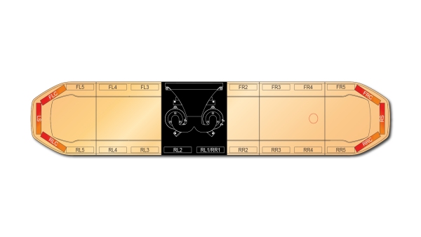Raiden FIT+ Speaker Lightbar Dual Colour 1676mm (66") - RAA