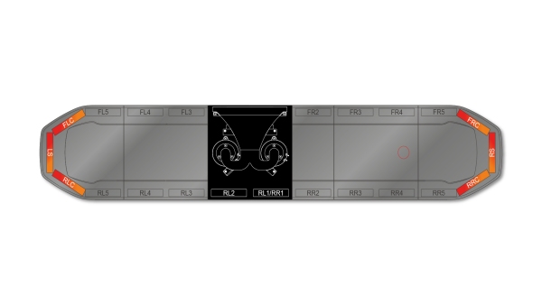 Raiden FIT+ Speaker Lightbar Dual Colour 1676mm (66") - RAK