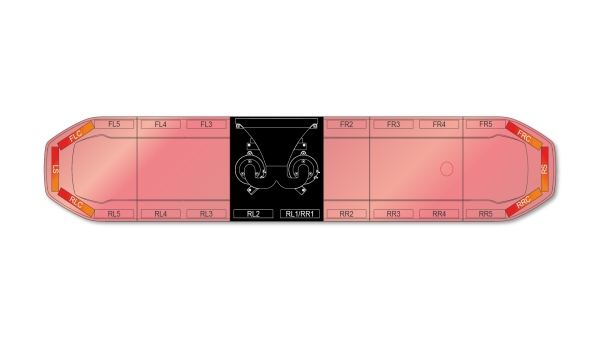 Raiden FIT+ Speaker Lightbar Dual Colour 1676mm (66") - RAR