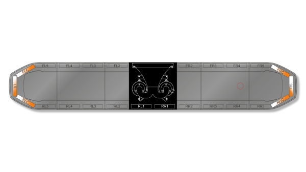 Raiden FIT+ Speaker Lightbar Dual Colour 1829mm (72") - AWK