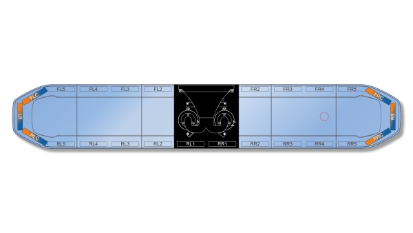 Raiden FIT+ Speaker Lightbar Dual Colour 1829mm (72") - BAB