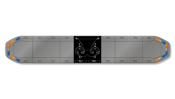 Raiden FIT+ Speaker Lightbar Dual Colour 1829mm (72") - BAK